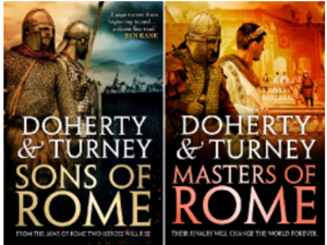 Writers of Rome: Doherty & Turney, interviewed by Peter Tonkin.